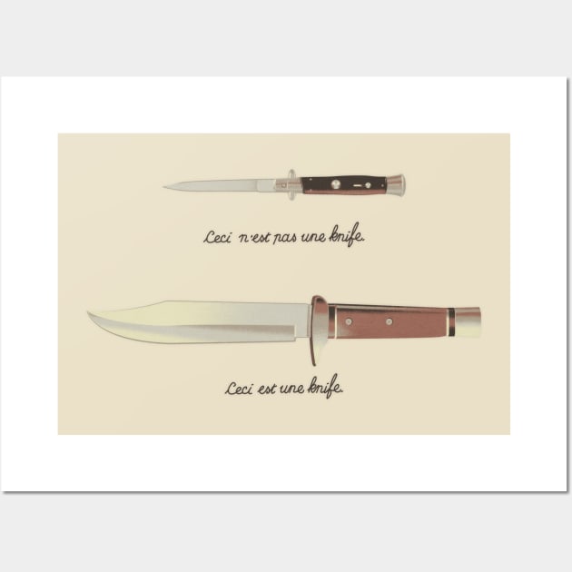 This Is Not a Knife Wall Art by ptmilligan